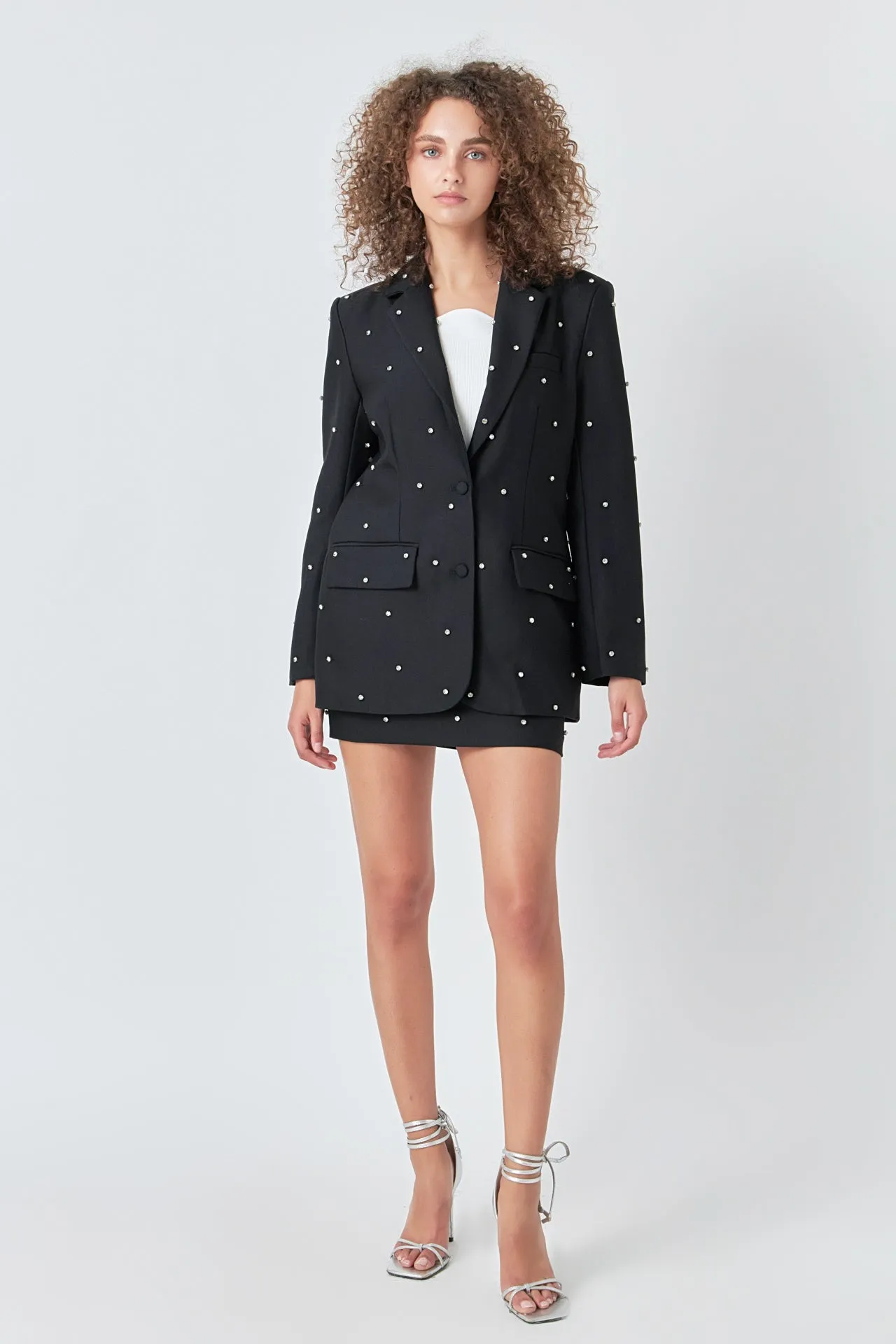 Premium Embellished Blazer sold by Endless Rose