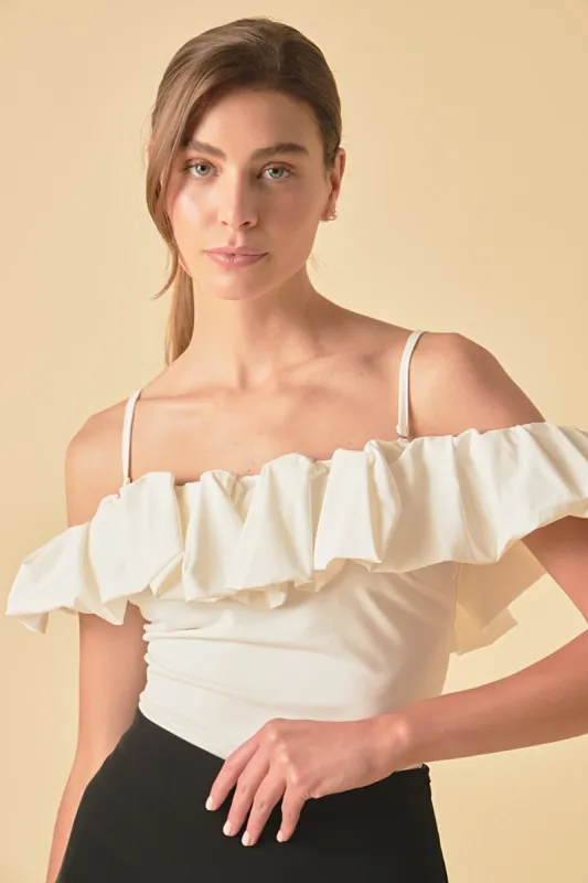 Off Shoulder Bubble Top sold by Endless Rose