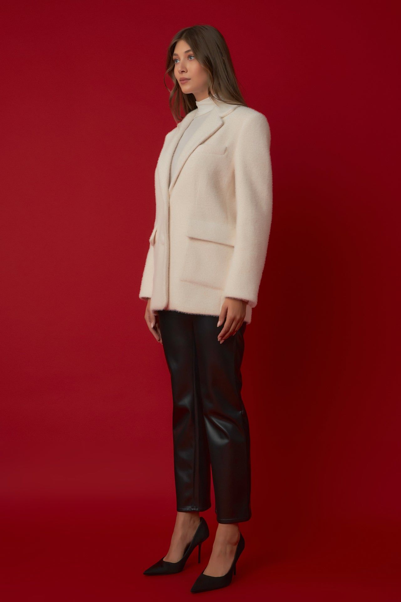 Soft Buttoned Blazer sold by Endless Rose product image thumbnail 3