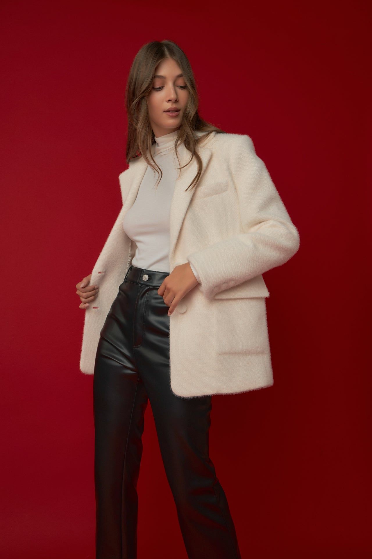 Soft Buttoned Blazer sold by Endless Rose product image thumbnail 5