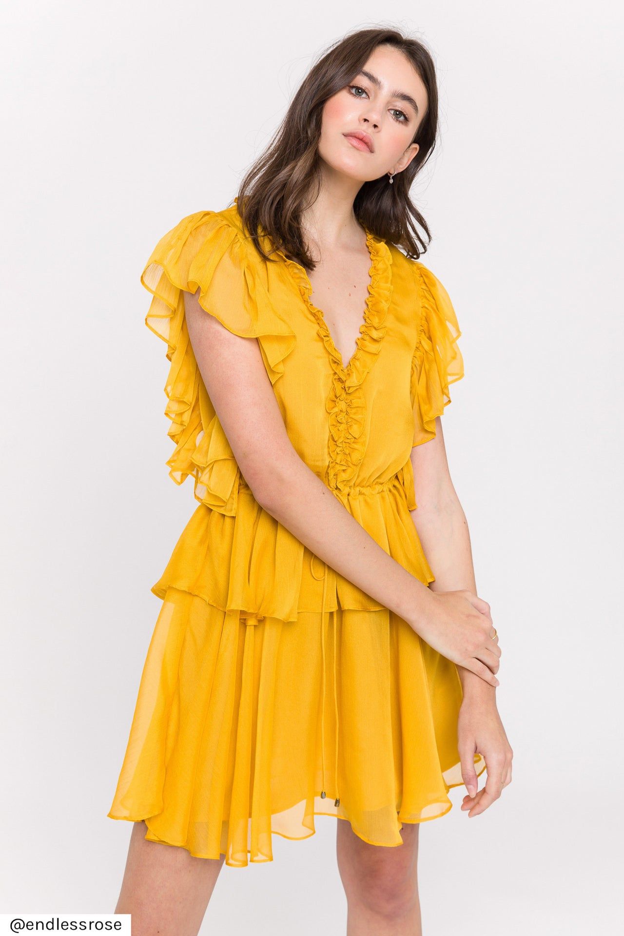 Solid Mini Dress sold by Endless Rose product image thumbnail 5