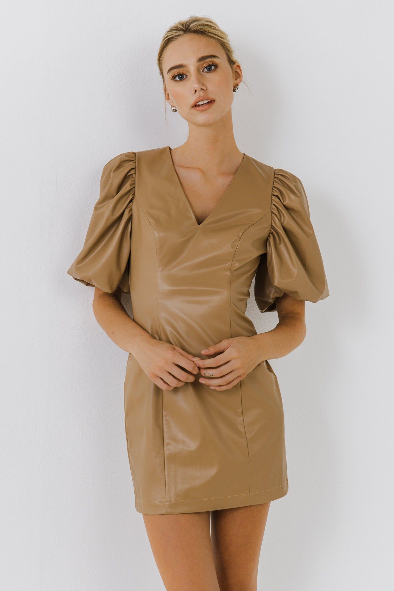 PU Fitted Mini Dress sold by Endless Rose product image thumbnail 10