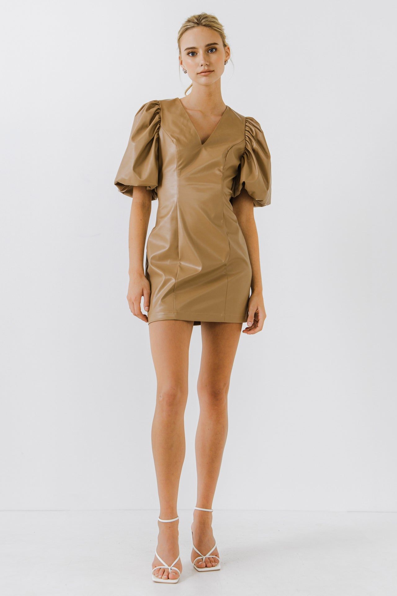 PU Fitted Mini Dress sold by Endless Rose product image thumbnail 6