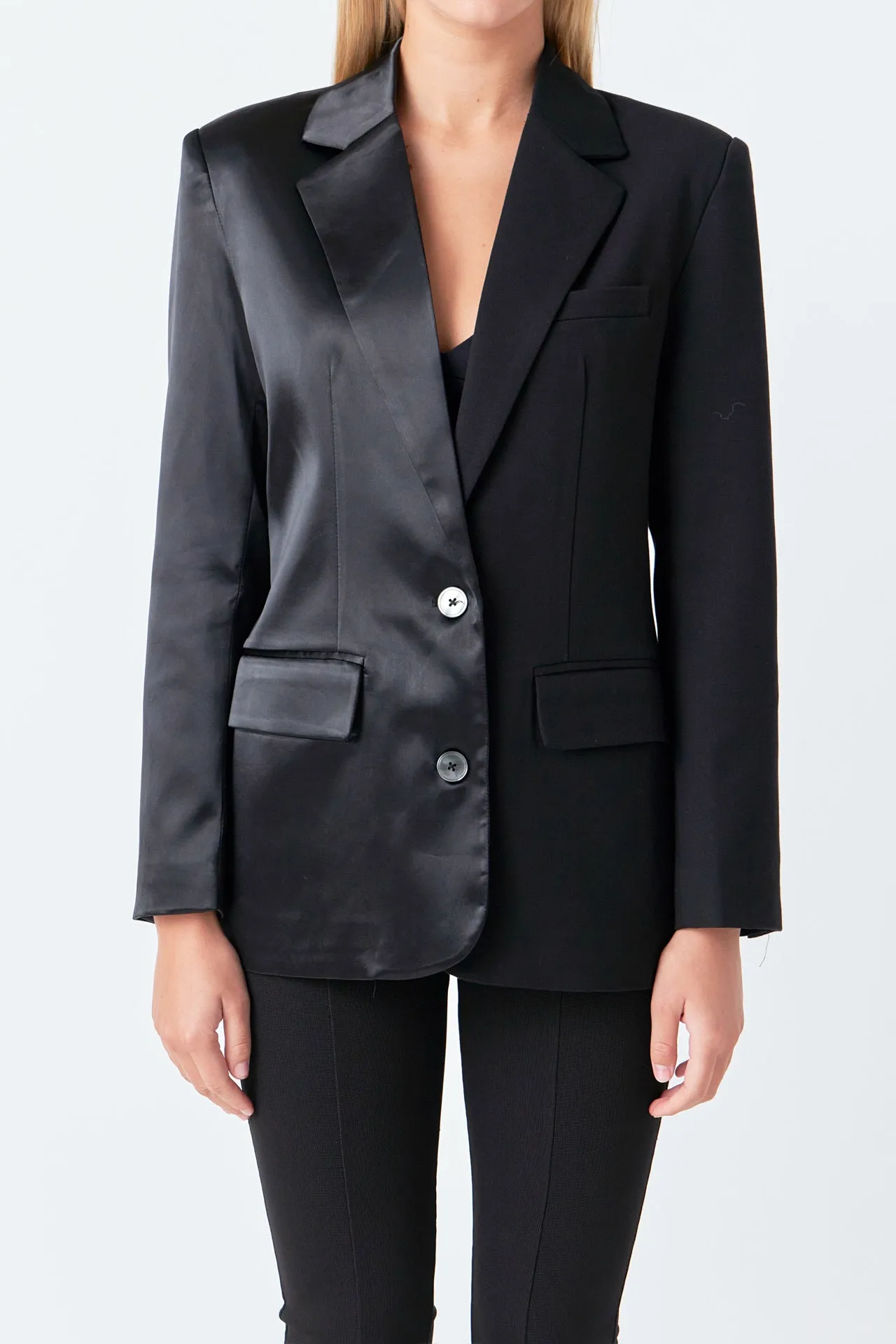 Satin Suit Blazer sold by Endless Rose product image thumbnail 2