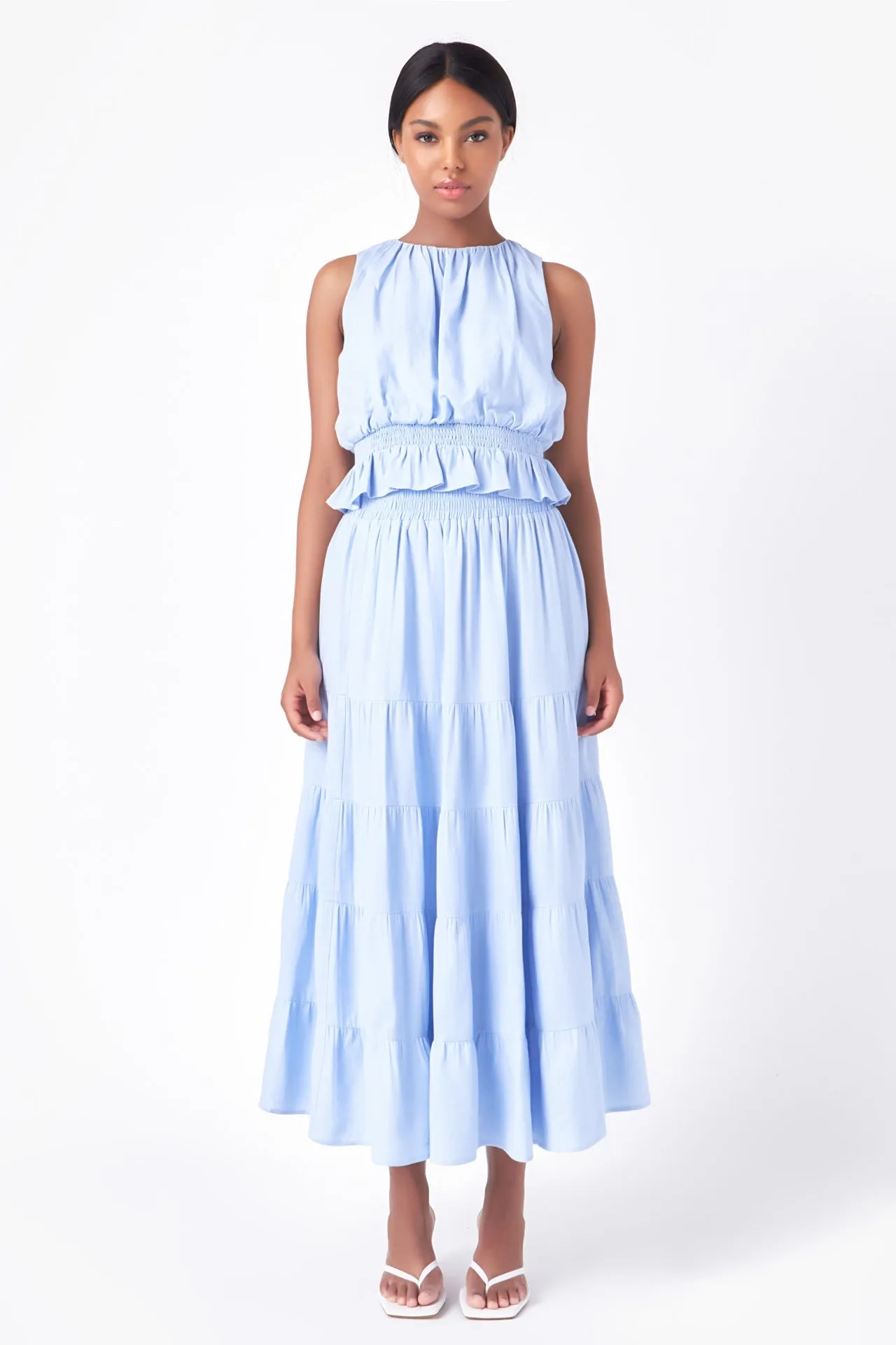 Tiered Maxi Skirt sold by Endless Rose