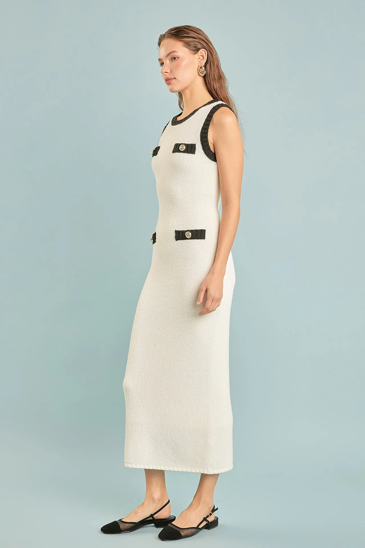 Crochet Knit Maxi Dress sold by Endless Rose product image thumbnail 3