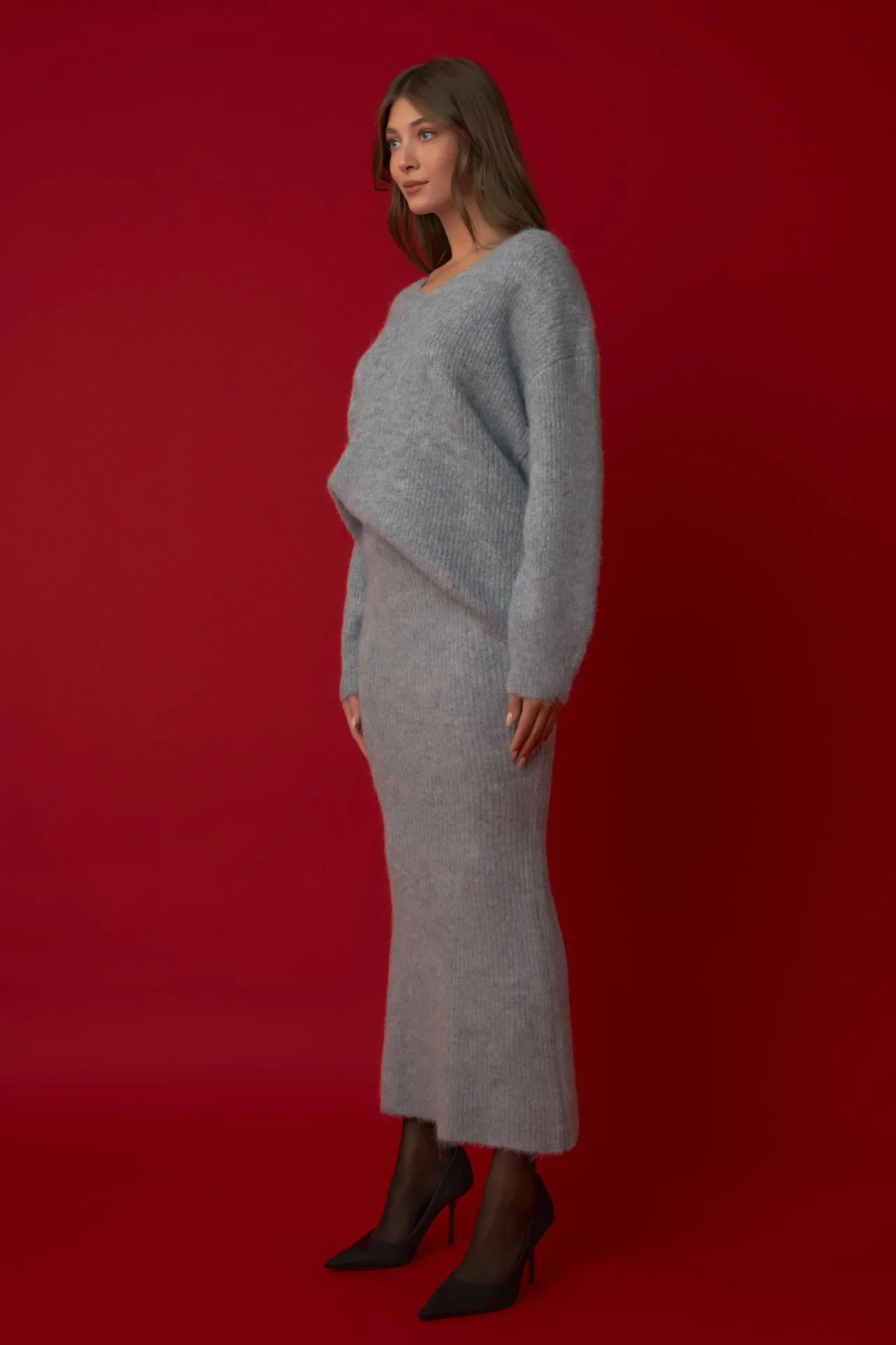 Fuzzy Mermaid Maxi Skirt sold by Endless Rose product image thumbnail 3