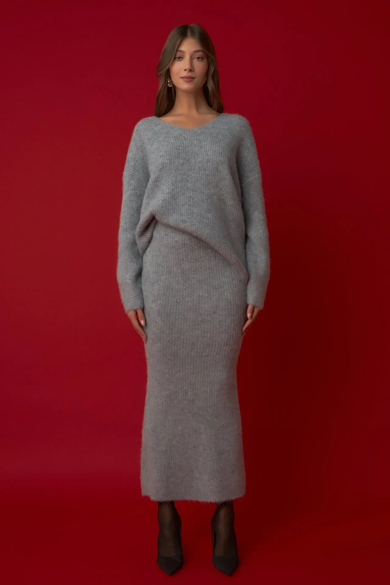 Fuzzy Mermaid Maxi Skirt sold by Endless Rose