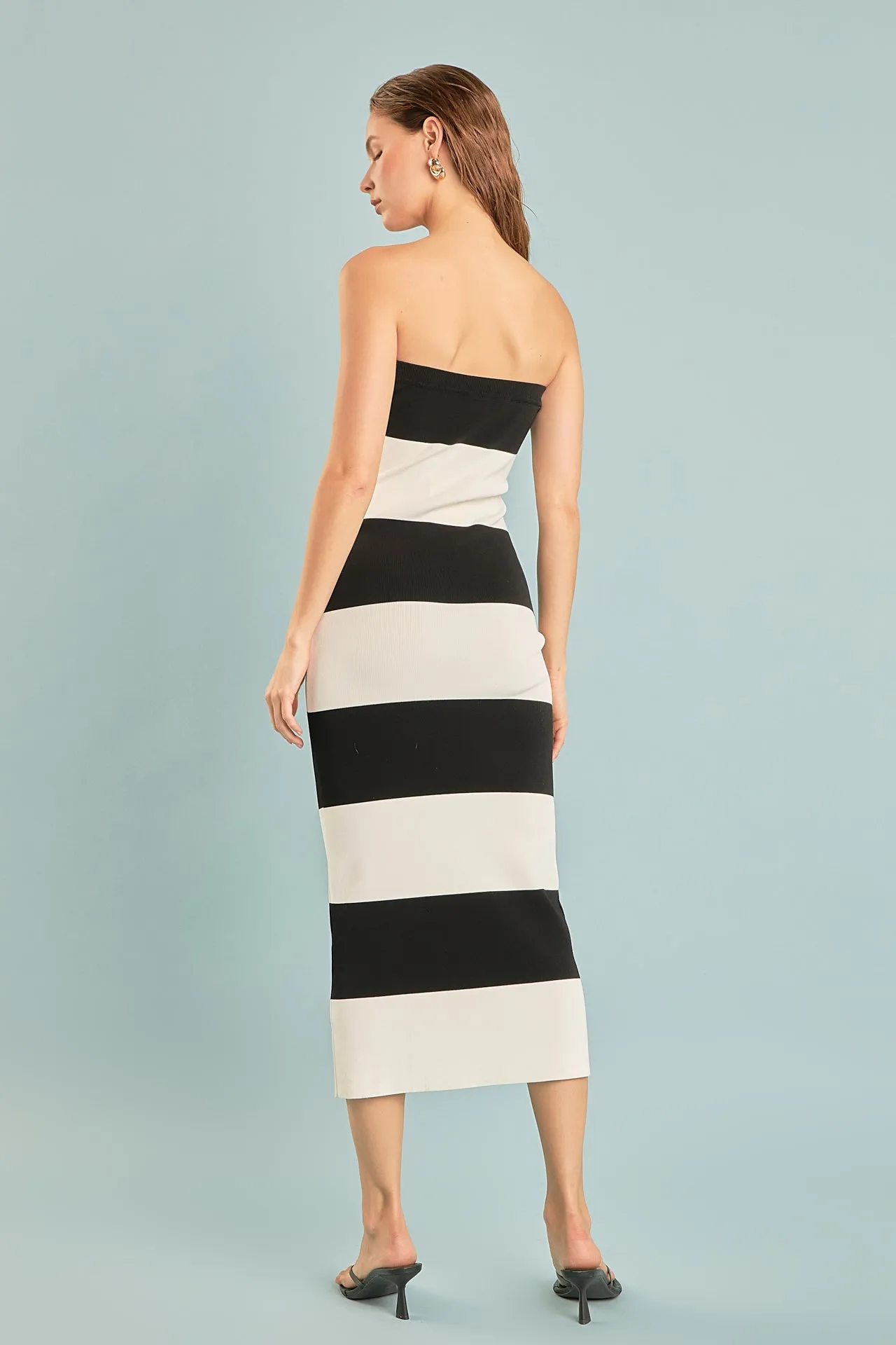 Stripe Tube Maxi Dress sold by Endless Rose product image thumbnail 4