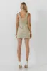 Floral Ruffle Sleeve Mini Dress sold by Endless Rose