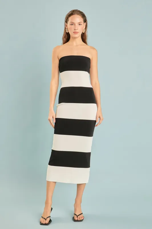 Stripe Tube Maxi Dress sold by Endless Rose