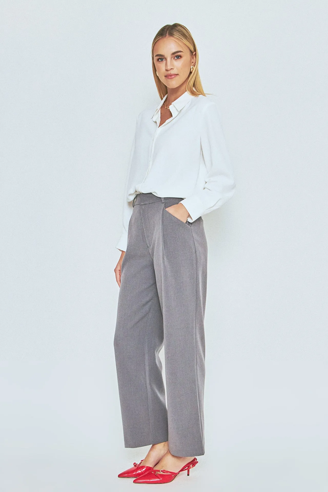 Straight-Leg Trousers sold by Endless Rose product image thumbnail 3