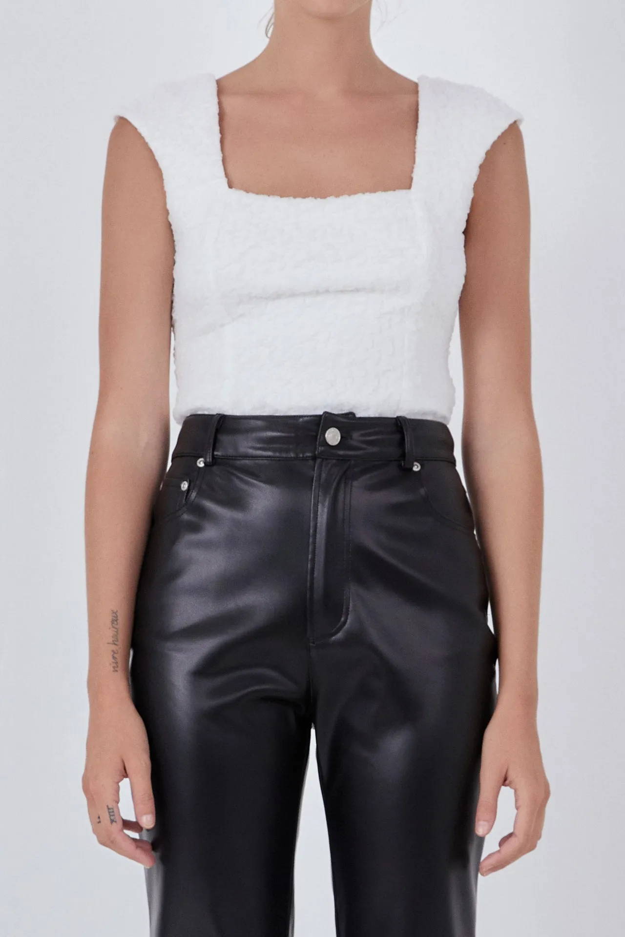 Textured Tulle Top sold by Endless Rose product image thumbnail 2