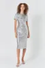 Sequins Short Sleeve Maxi Dress sold by Endless Rose
