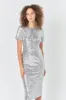 Sequins Short Sleeve Maxi Dress sold by Endless Rose