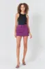 Fold Waist Mini Skort sold by Endless Rose