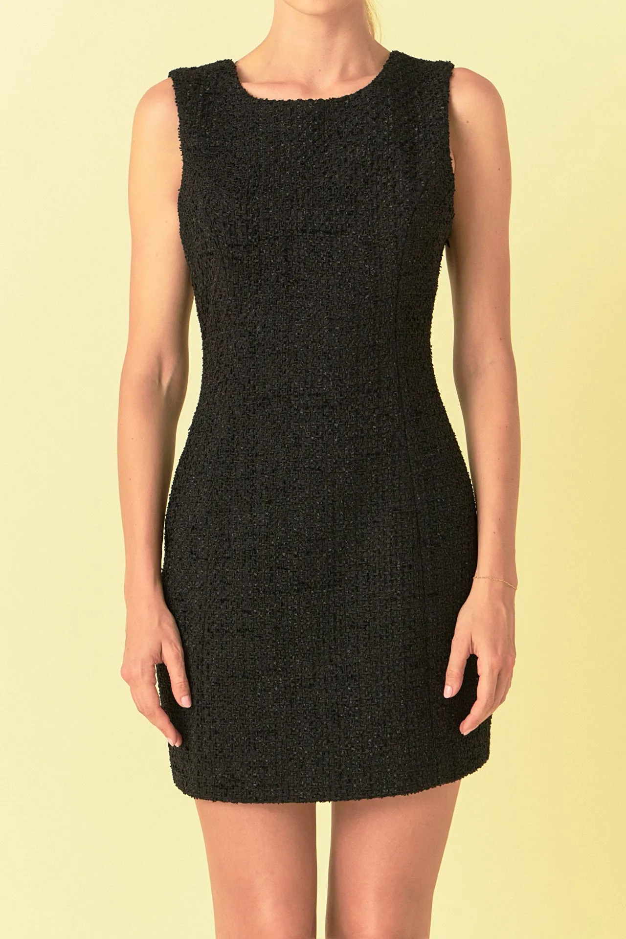 Tweed Mini Dress sold by Endless Rose product image thumbnail 2