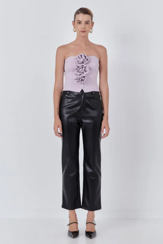 Strapless Rose Top sold by Endless Rose