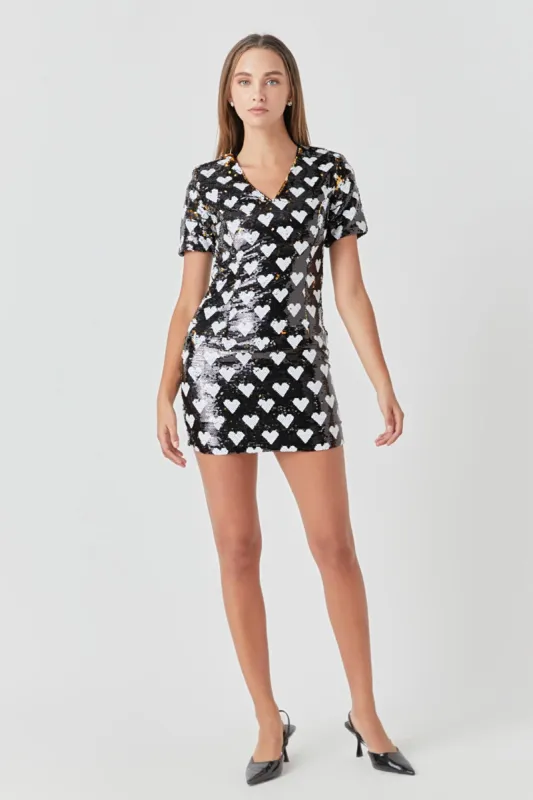 Sequin Mini Dress sold by Endless Rose