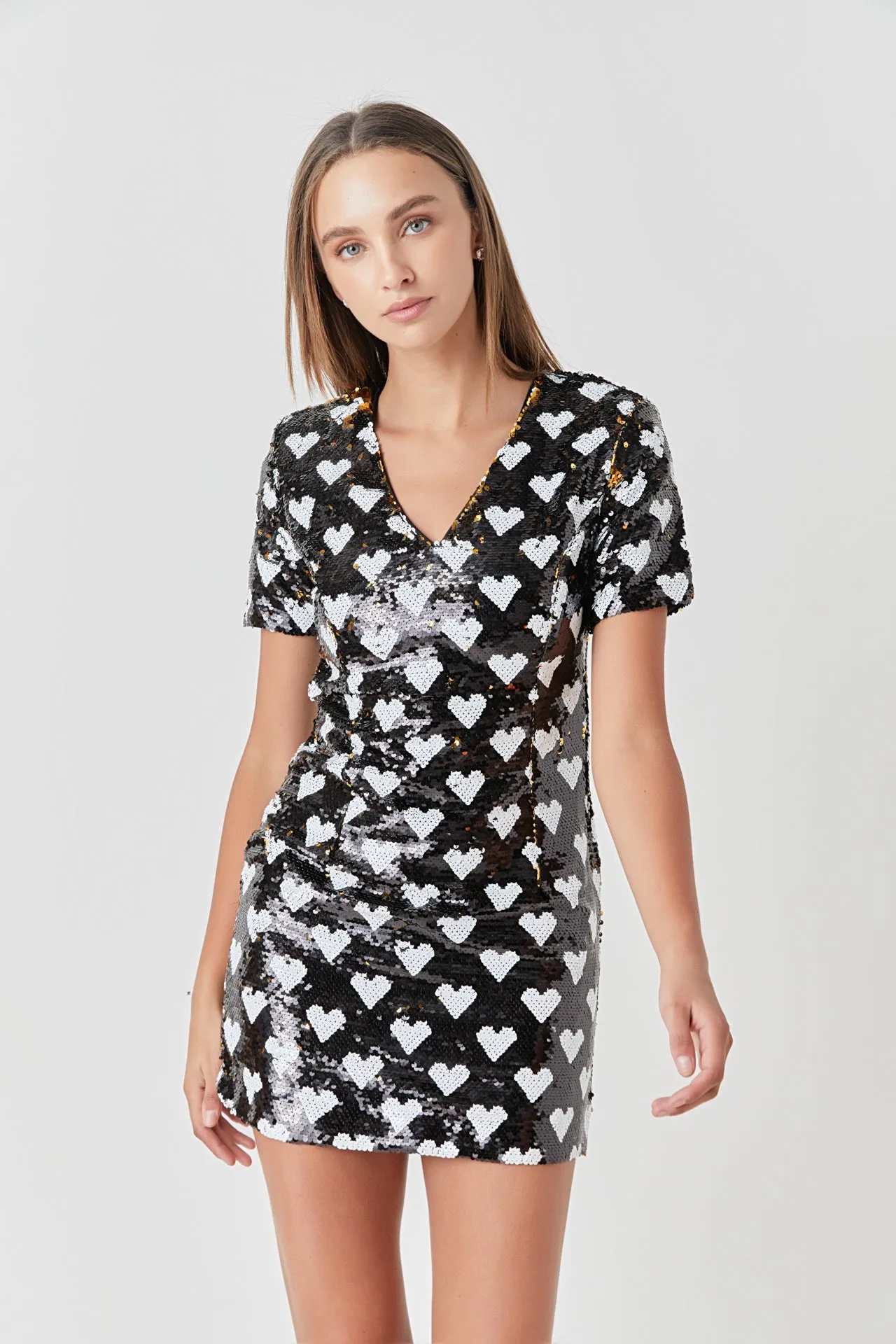 Sequined Mini Dress sold by Endless Rose product image thumbnail 5