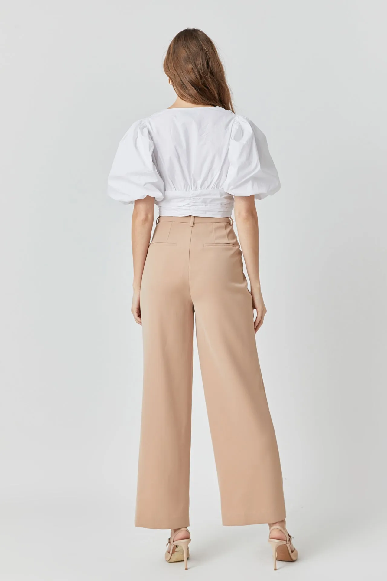 Blouson Sleeve Corset Waist Top sold by Endless Rose product image thumbnail 4