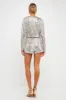 Sequin Wrap Romper sold by Endless Rose