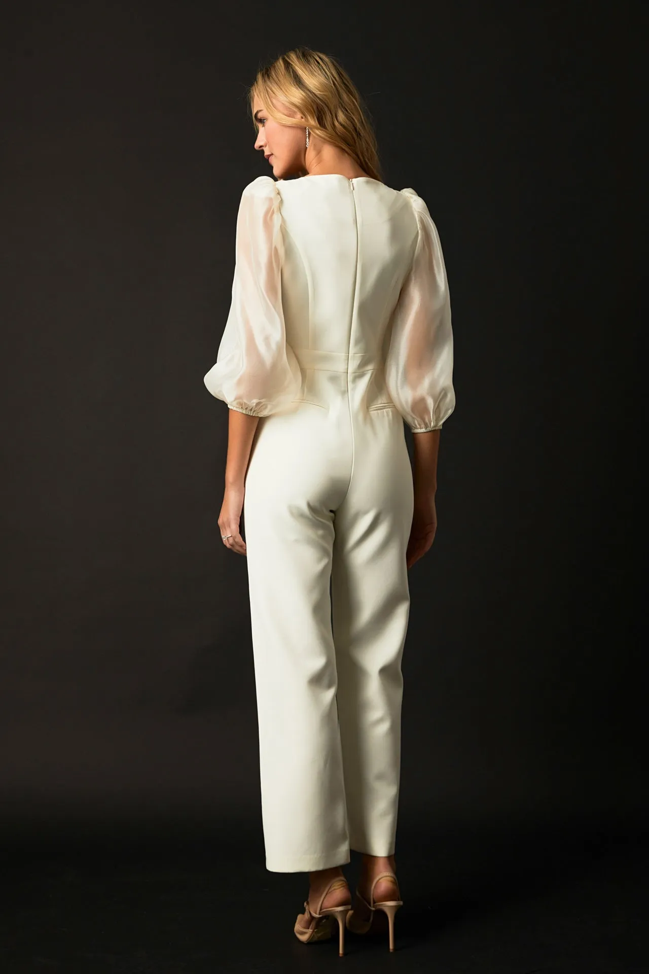 Organza Sleeve Jumpsuit sold by Endless Rose product image thumbnail 4
