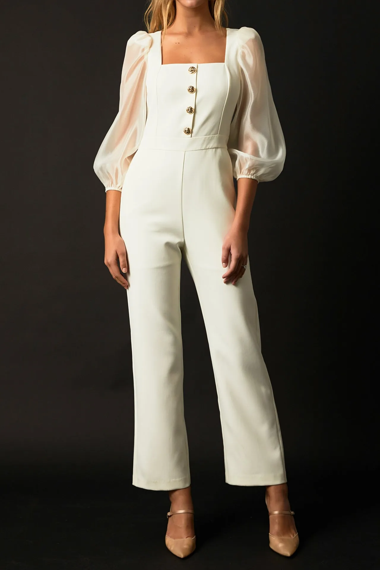 Organza Sleeve Jumpsuit sold by Endless Rose product image thumbnail 2