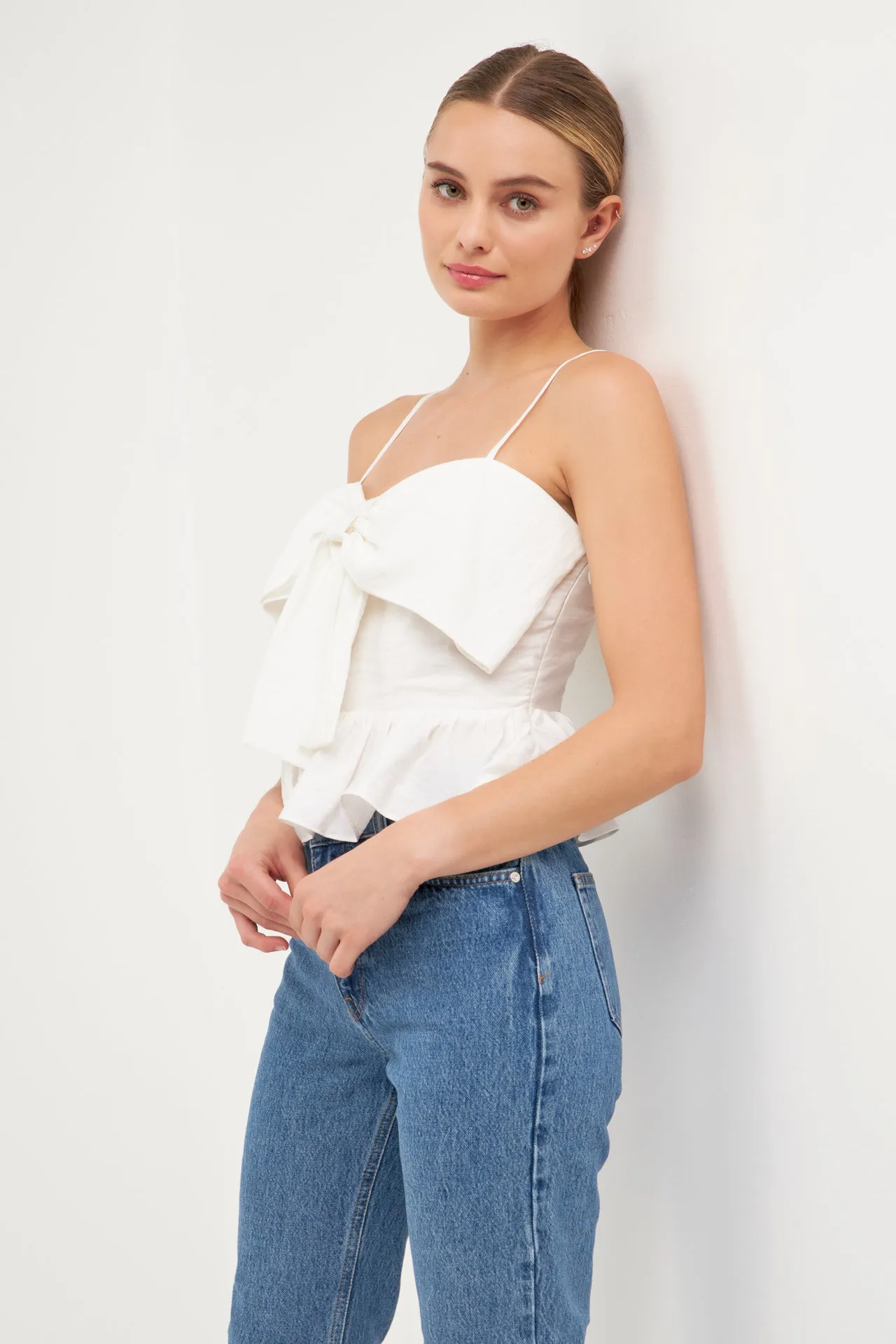 Bow Camisole Top sold by Endless Rose product image thumbnail 5