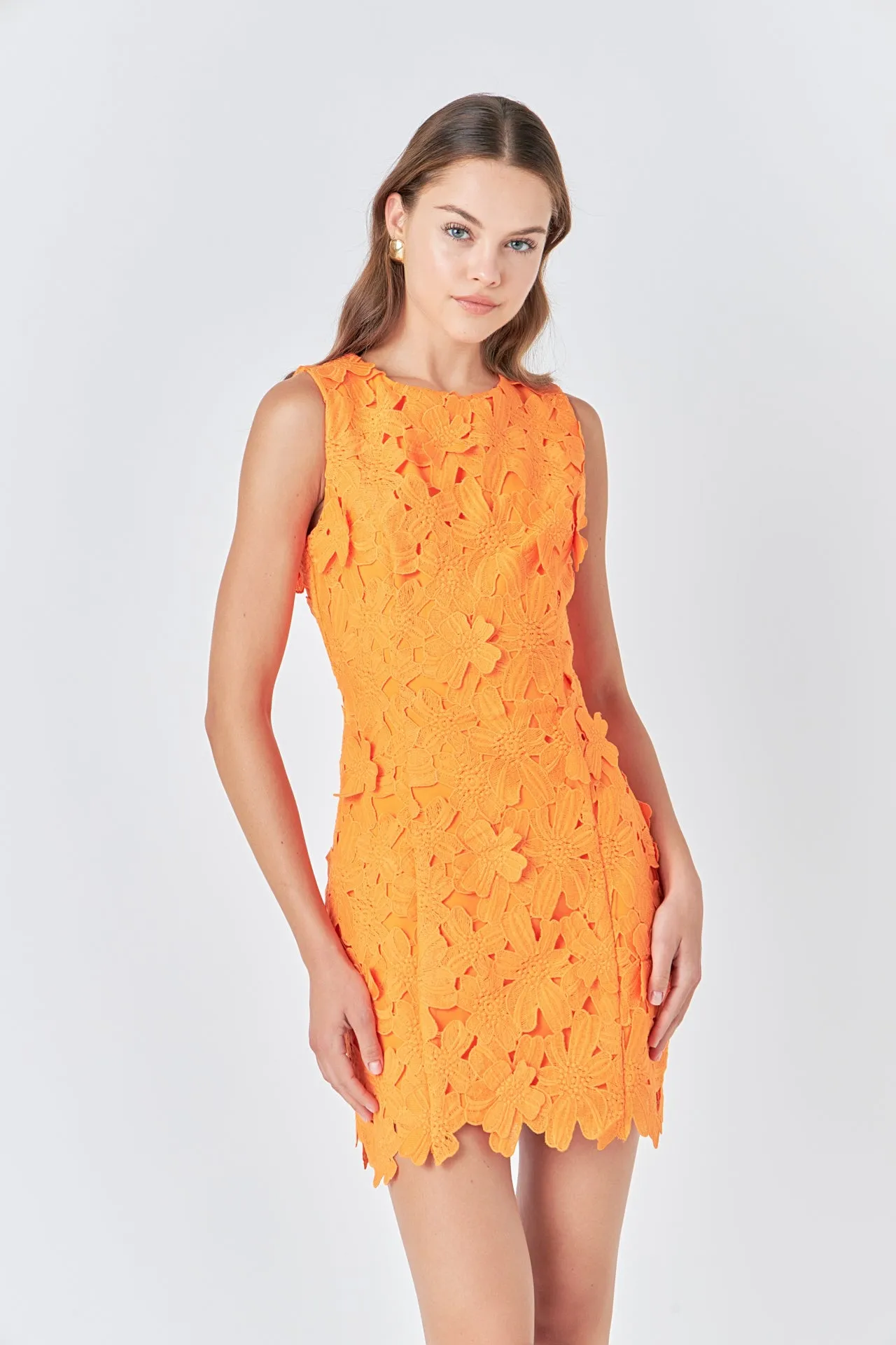 Floral Embroidered Mini Dress - Final Sale sold by Endless Rose product image thumbnail 5