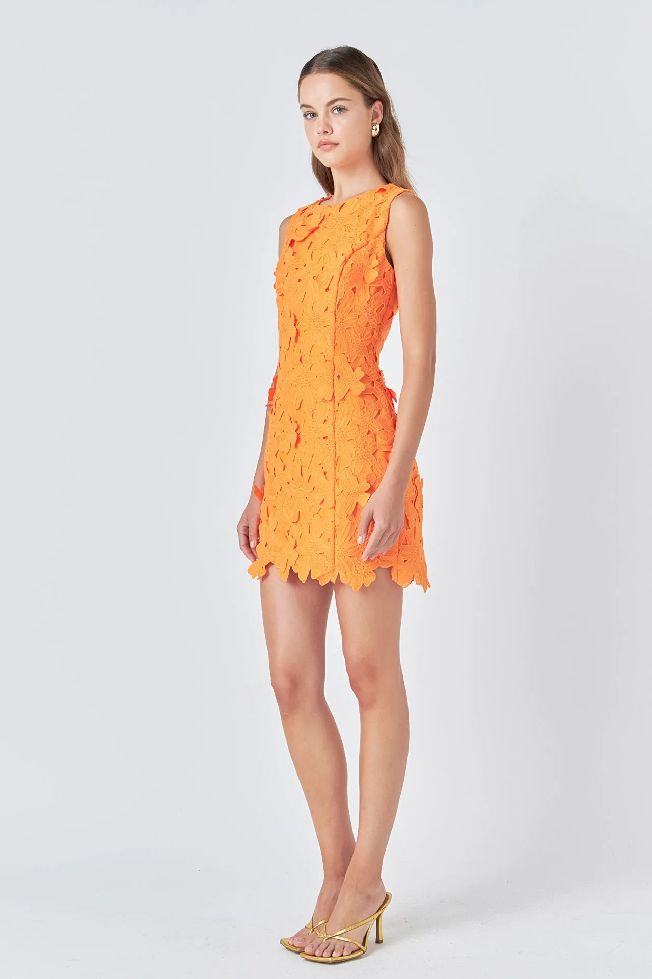 Floral Embroidered Mini Dress - Final Sale sold by Endless Rose product image thumbnail 3