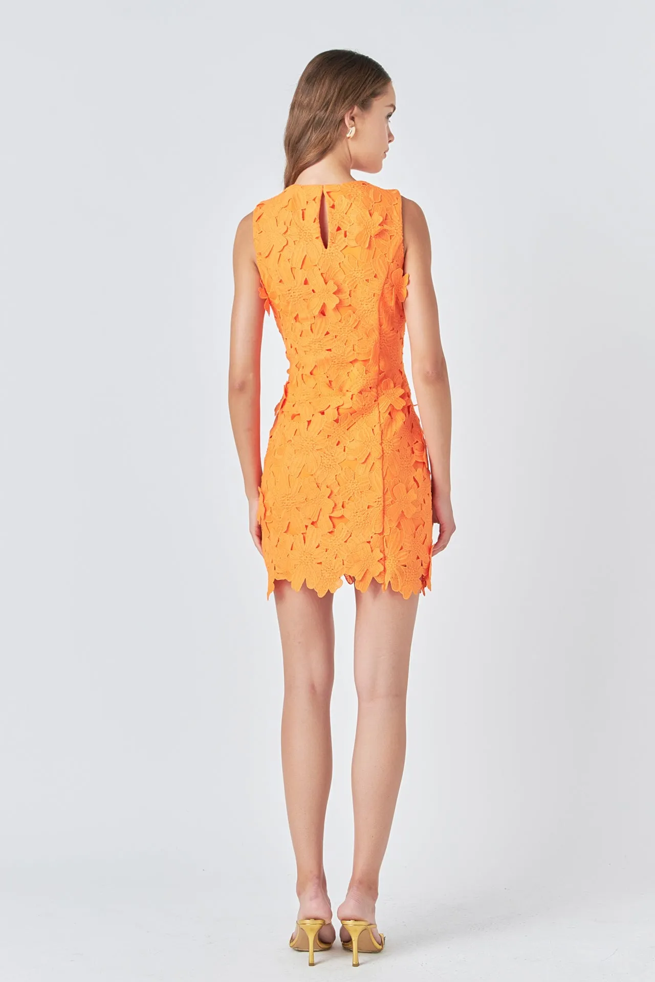 Floral Embroidered Mini Dress - Final Sale sold by Endless Rose product image thumbnail 4