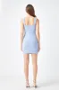 Square Neck Knit Mini Dress sold by Endless Rose
