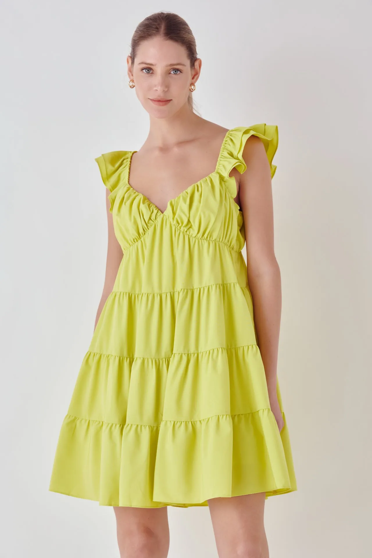 Tiered Mini Dress sold by Endless Rose product image thumbnail 5