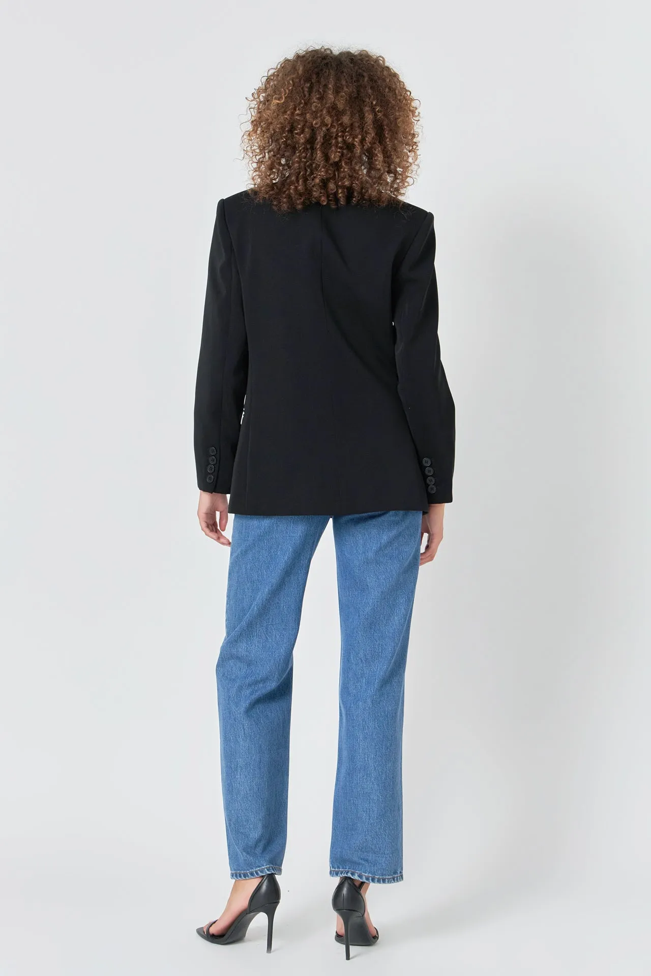 Double Breast Basic Blazer sold by Endless Rose product image thumbnail 4