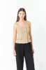 Gold Tweed Double Button Top sold by Endless Rose
