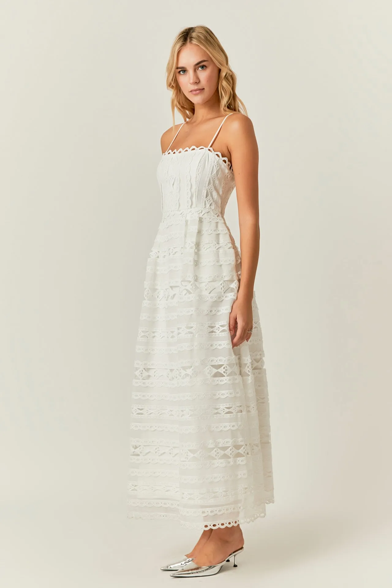 Combination Lace Maxi Dress sold by Endless Rose product image thumbnail 3