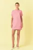 Buttoned Tweed Shift Dress sold by Endless Rose