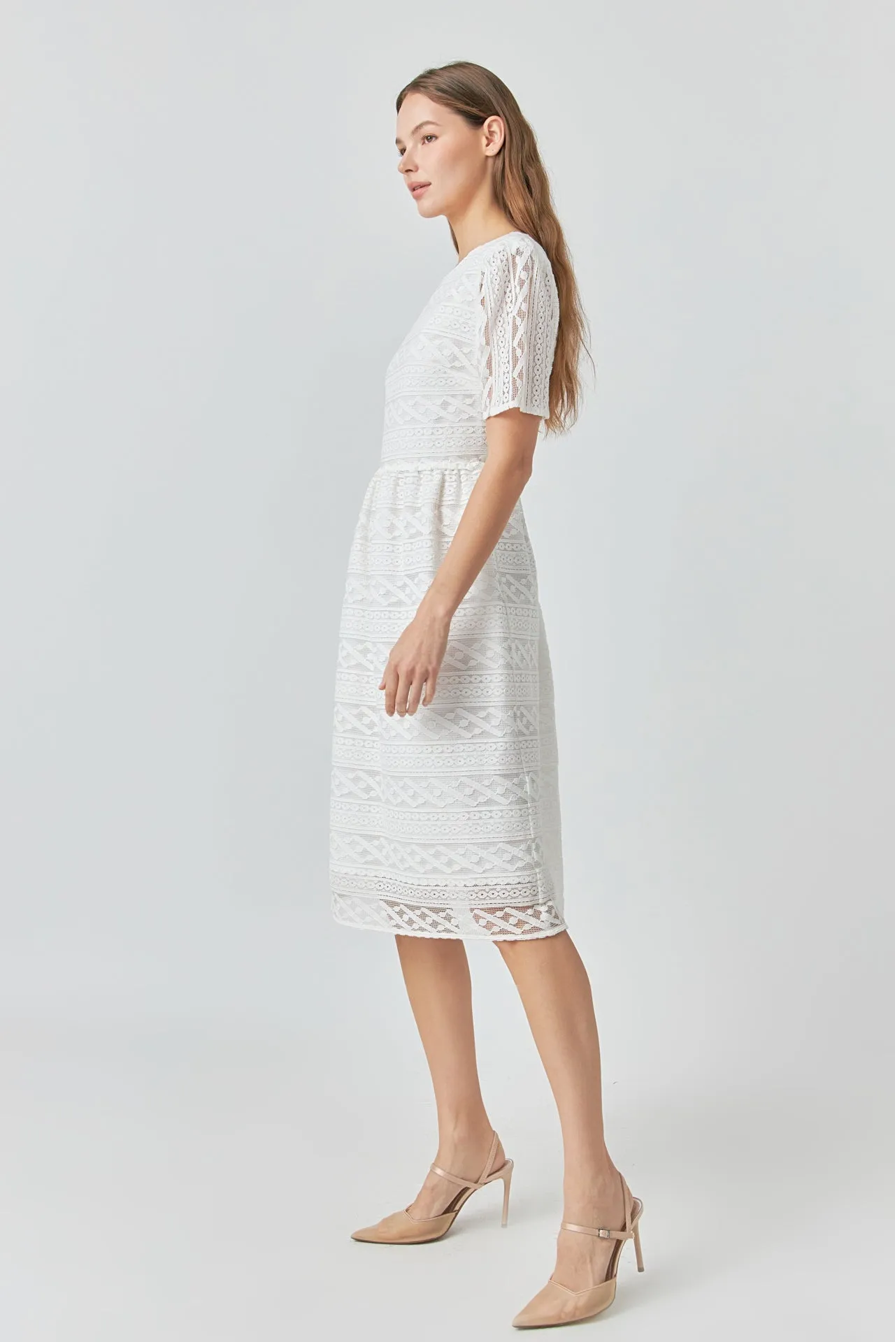 Lace Midi Dress sold by Endless Rose product image thumbnail 3