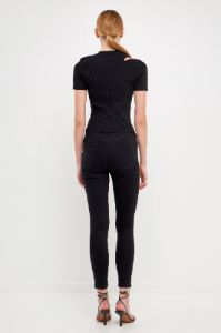 SALE OF Cut Out Knit Top sold by Endless Rose
