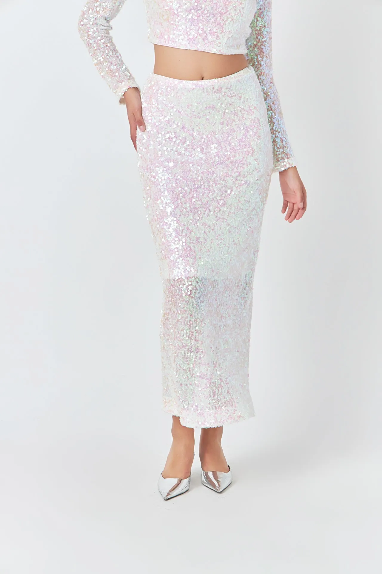 Sequins Maxi Skirt - Final sale sold by Endless Rose product image thumbnail 5