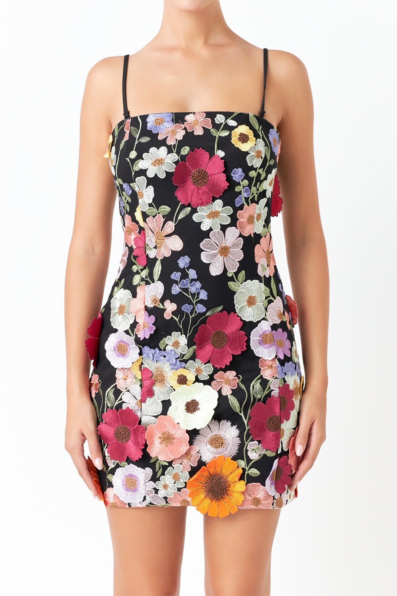 Floral Embroidered Mini Dress sold by Endless Rose product image thumbnail 2