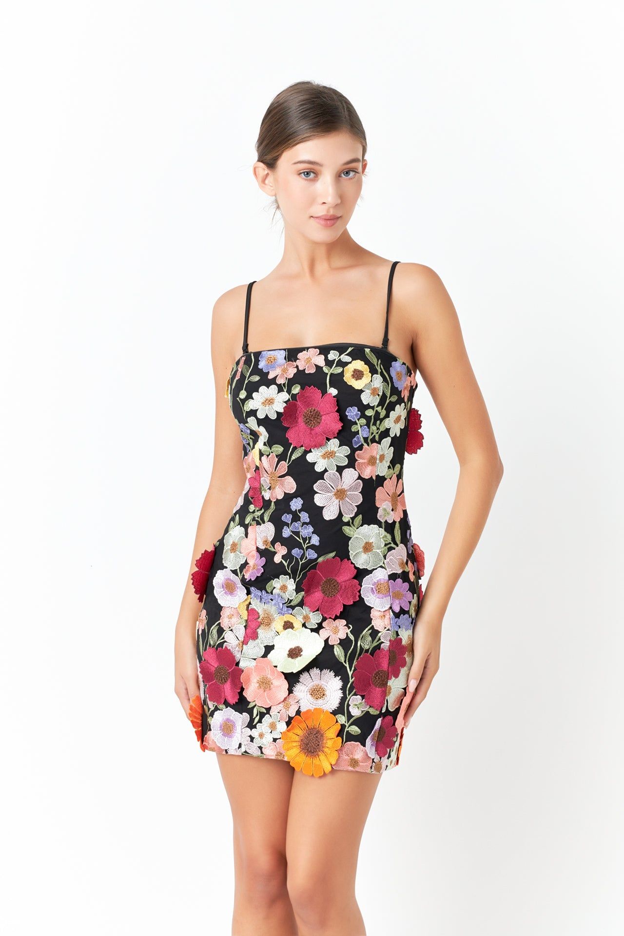 Floral Embroidered Mini Dress sold by Endless Rose product image thumbnail 5