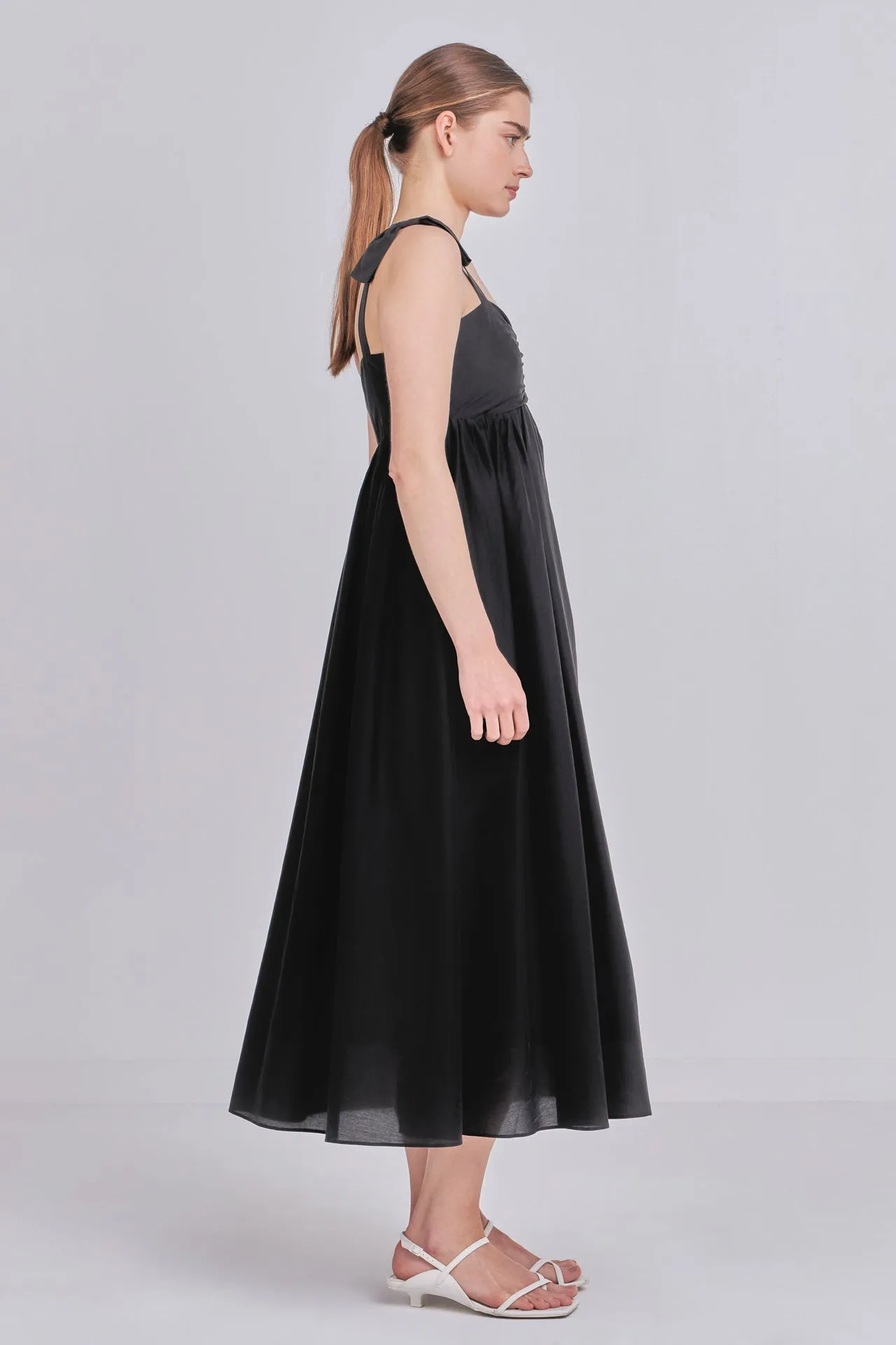 Bow Accent Maxi Dress sold by Endless Rose product image thumbnail 3