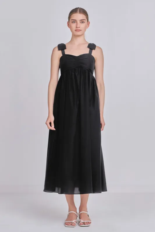 Bow Accent Maxi Dress sold by Endless Rose