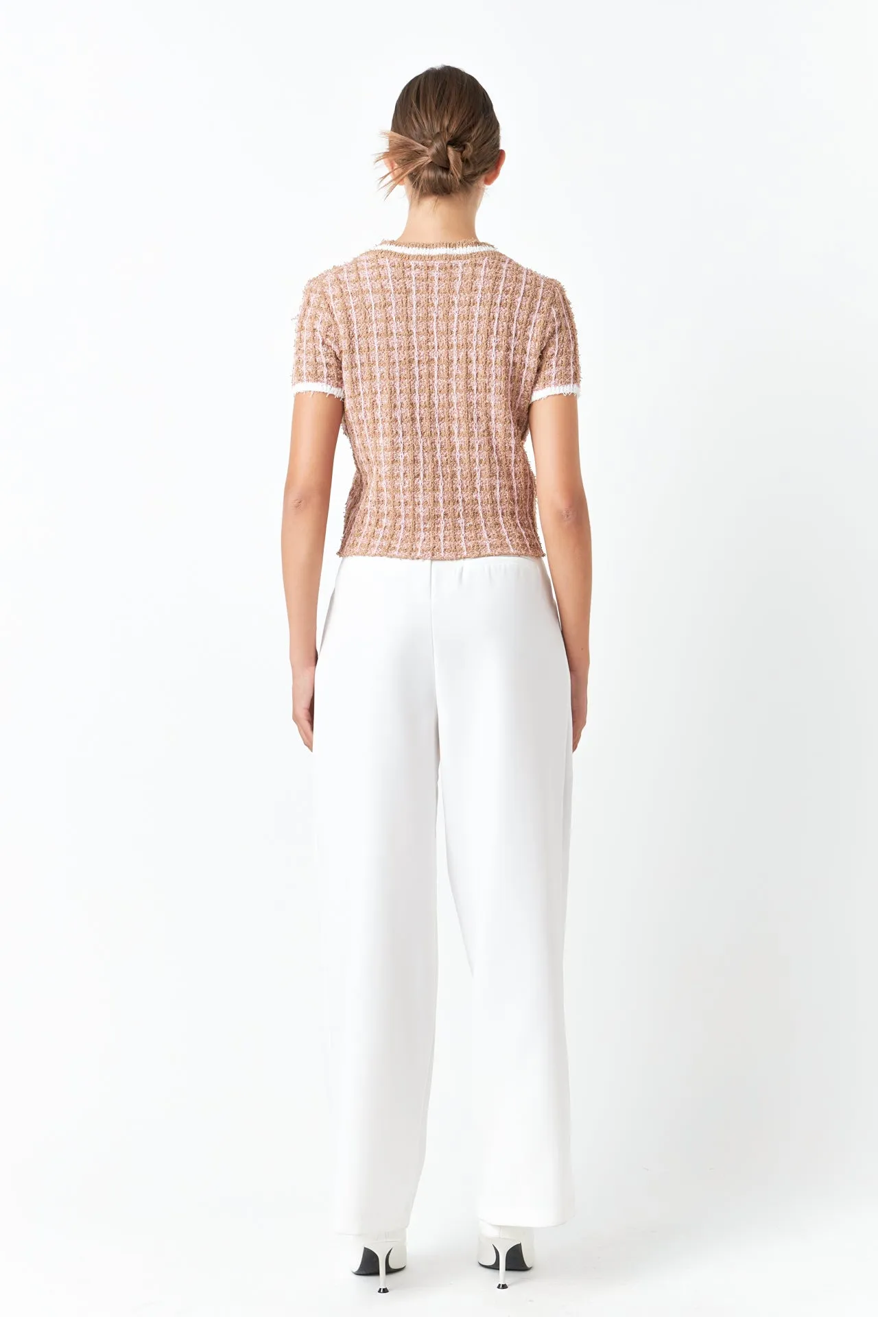 Check Knit Top sold by Endless Rose product image thumbnail 4