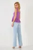 Flare Detail Knit Tank Top sold by Endless Rose