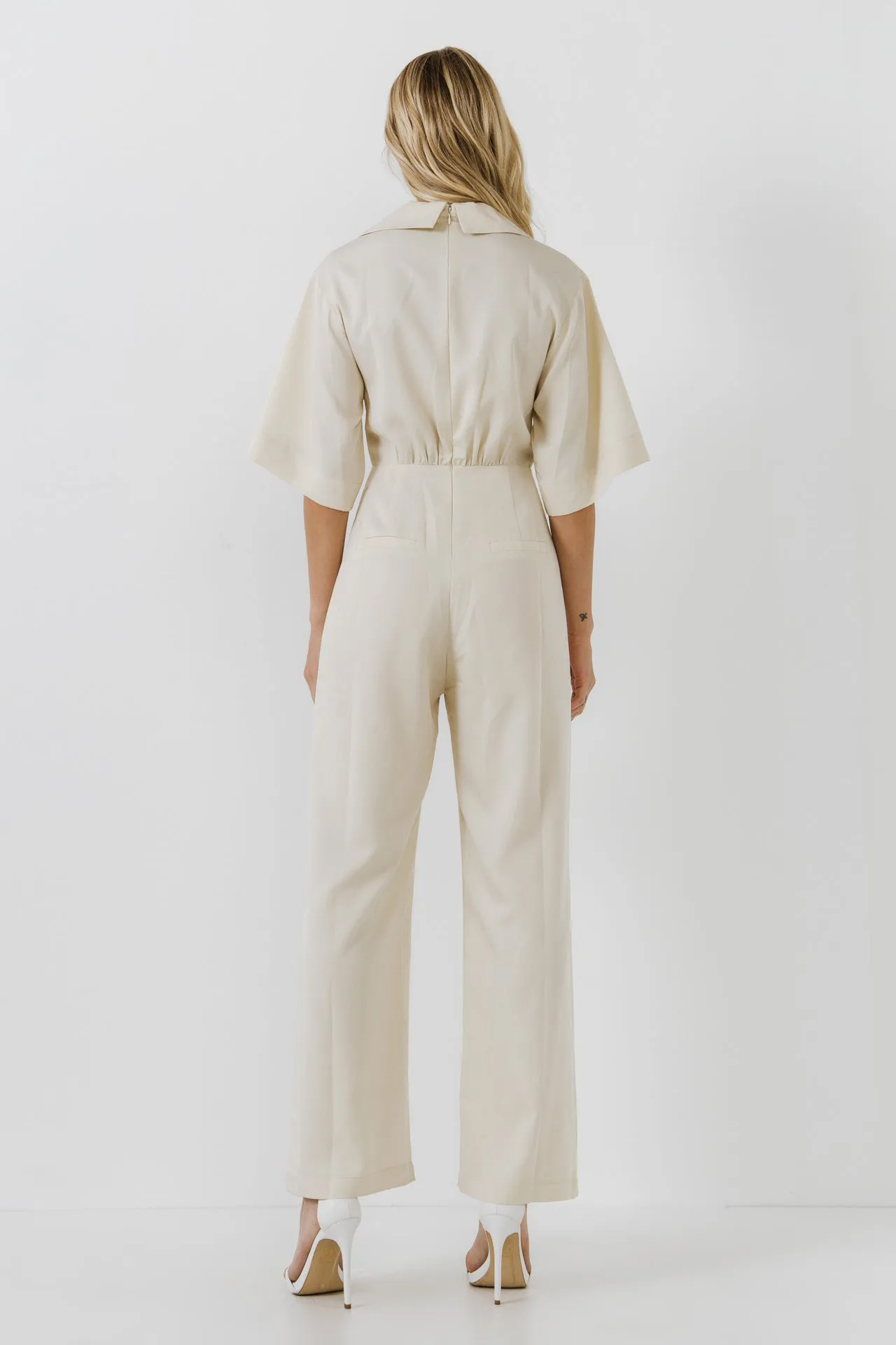 Jumpsuit with Pleated Detail sold by Endless Rose product image thumbnail 4