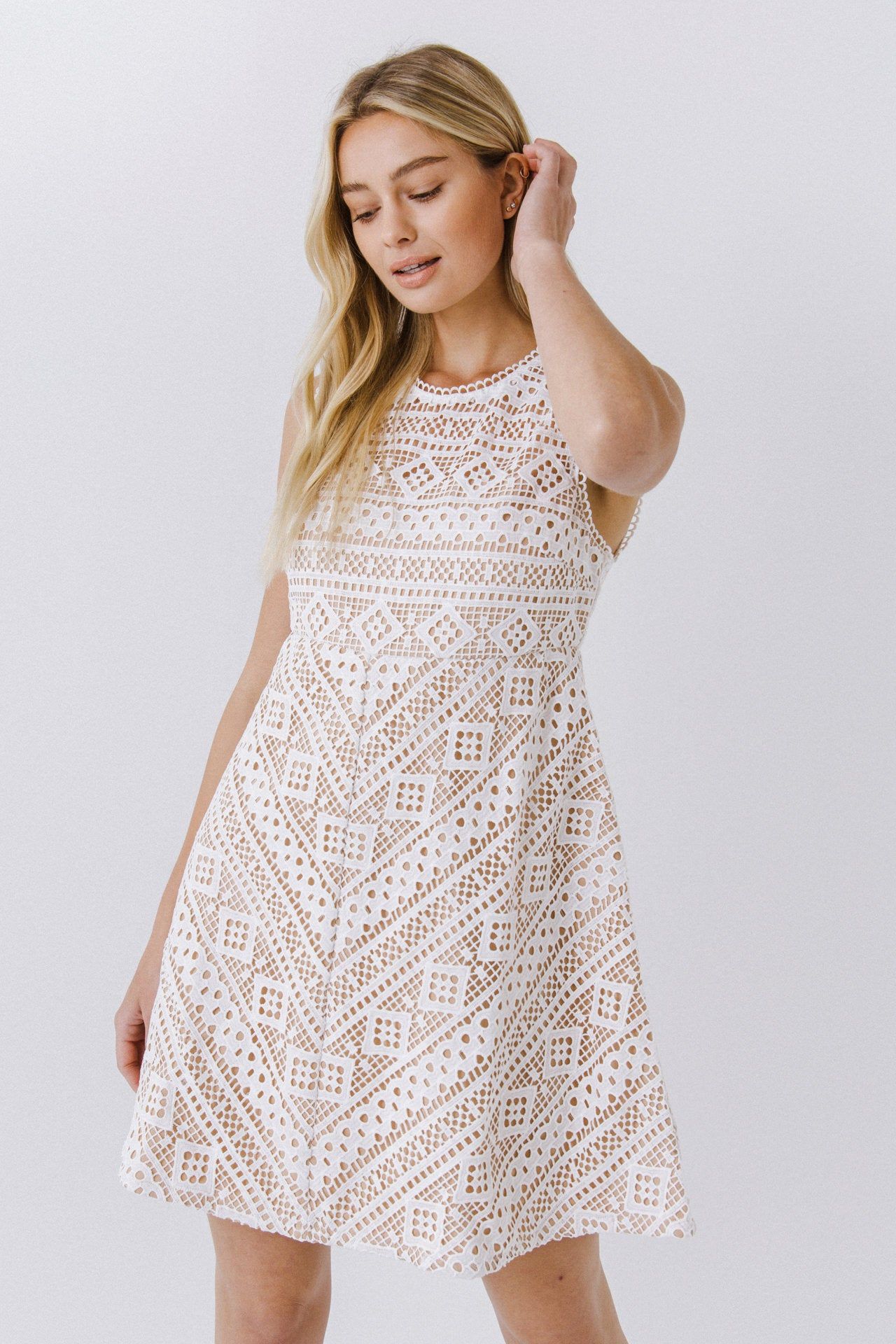 Embroidery Mini Dress sold by Endless Rose product image thumbnail 3