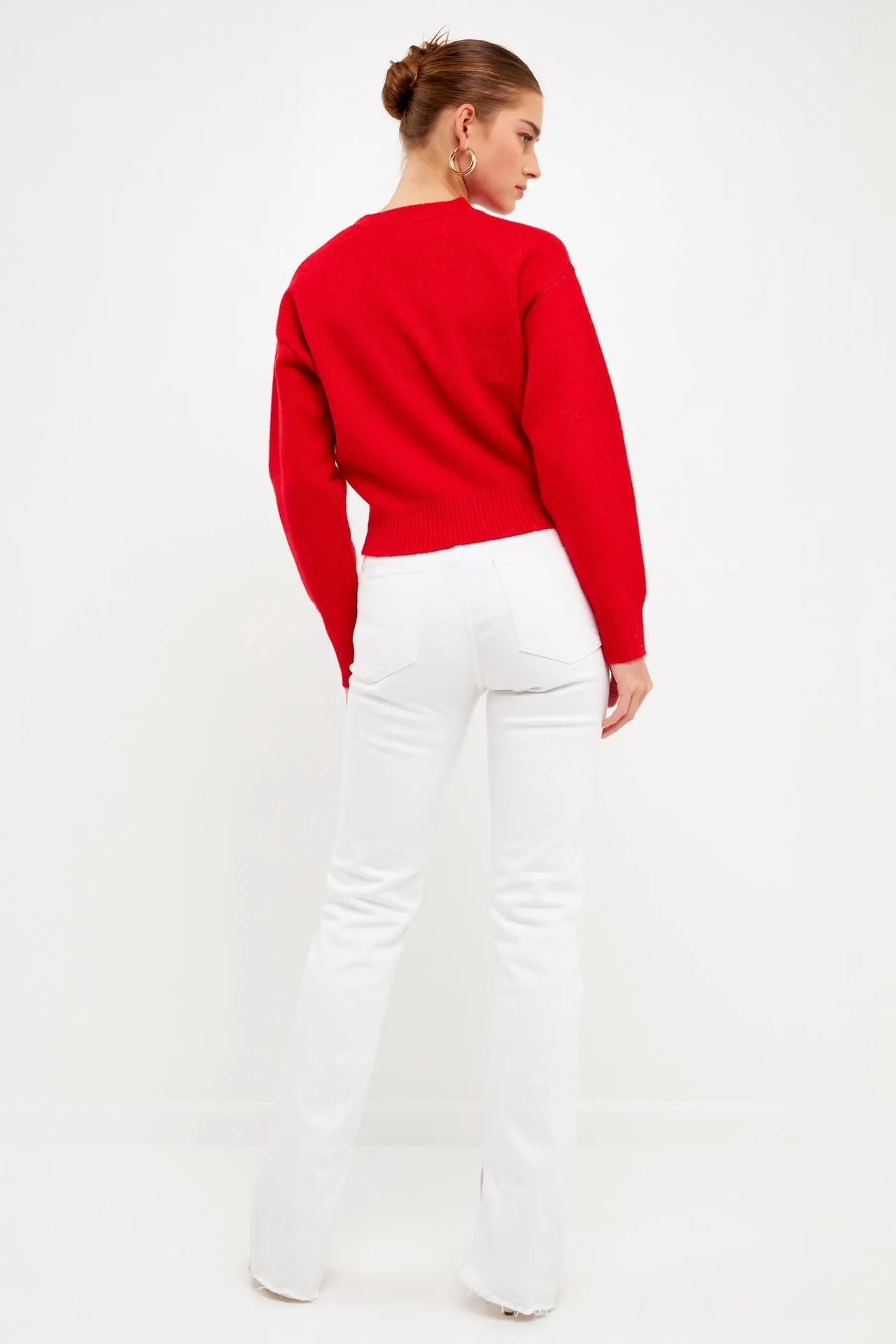 Crewneck Love Sweater sold by Endless Rose product image thumbnail 4